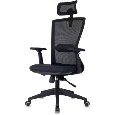 Кресло эргономичное Бюрократ MC-811S-H черный Elastic-102 сетка/ткань с подголов. крестов. пластик