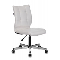 Кресло Бюрократ CH-330M белый Lincoln 100 экокожа крестов. металл хром