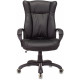 Кресло руководителя Бюрократ CH-879N черный экокожа крестов. пластик