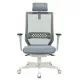 Кресло эргономичное Бюрократ EXPERT серый TW-04 сиденье голубой 38-405 сетка/ткань с подголов. крестов. пластик пластик белый