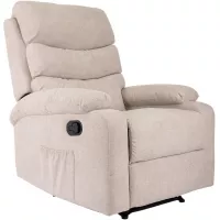 Кресло для дома Бюрократ _Han бежевый металл черный (_HAN/BEIGE)