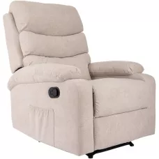 Кресло для дома Бюрократ _Han бежевый металл черный (_HAN/BEIGE)