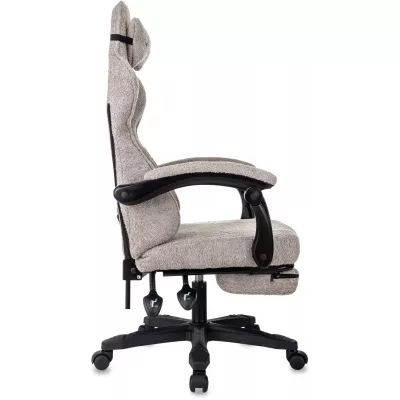 Кресло игровое Knight Lord/F бежевый Camby 20 крестов. пластик подст.для ног