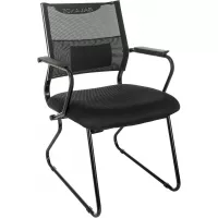 Кресло Бюрократ CH Balance-Av черный Elastic-102 TW-11 сетка/ткань полозья металл черный