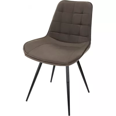 Стул для дома Бюрократ CH-K2_4 комплект 4шт коричневый Holland 74 металл черный на ножках (CH-K2_1/HL74_4)