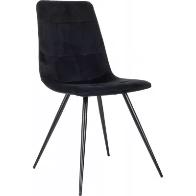 Стул для дома Бюрократ CH-K1_4 комплект 4шт черный Holland 75 металл черный на ножках (CH-K1_1/HL75_4)