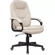 Кресло руководителя Бюрократ CH-668 светло-бежевый Holland 06 крестов. пластик