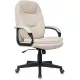 Кресло руководителя Бюрократ CH-668 светло-бежевый Holland 06 крестов. пластик