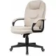 Кресло руководителя Бюрократ CH-668 светло-бежевый Holland 06 крестов. пластик