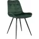 Стул для дома Бюрократ CH-K2 зеленый Holland 30 металл черный на ножках (CH-K2_1/HL30)