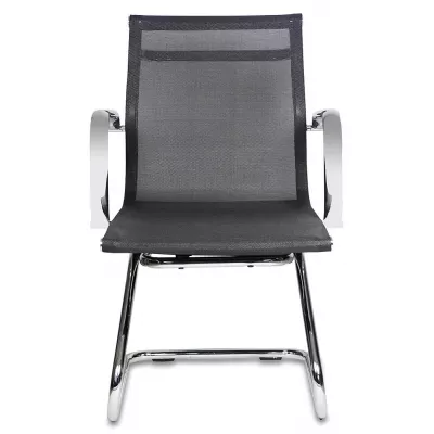 Кресло Бюрократ CH-993-Low-V черный M01 сетка низк.спин. полозья металл хром