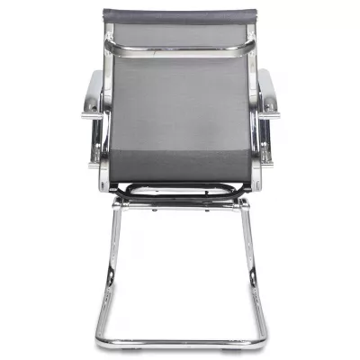 Кресло Бюрократ CH-993-Low-V черный M01 сетка низк.спин. полозья металл хром