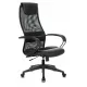 Кресло эргономичное Бюрократ CH-608 черный TW-01 сиденье черный TW-11 экокожа/сетка с подголов. крестов. пластик