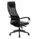 Кресло эргономичное Бюрократ CH-608 черный TW-01 сиденье черный TW-11 экокожа/сетка с подголов. крестов. пластик