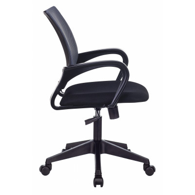 Кресло Бюрократ CH-695N темно-серый TW-04 сиденье черный TW-11 сетка/ткань крестов. пластик