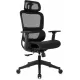 Кресло эргономичное Бюрократ 831 черный сетка с подголов. крестов. пластик