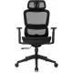 Кресло эргономичное Бюрократ 831 черный сетка с подголов. крестов. пластик