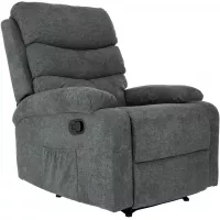 Кресло для дома Бюрократ _Han серый металл черный (_HAN/GREY)