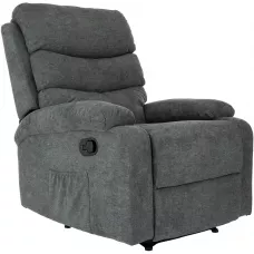 Кресло для дома Бюрократ _Han серый металл черный (_HAN/GREY)