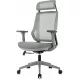 Кресло эргономичное Бюрократ MC-G411N-H серый сетка/ткань с подголов. крестов. пластик пластик серый