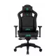 Кресло игровое Knight Titgame черный экокожа с подголов. крестов. пластик