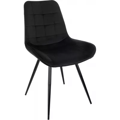 Стул для дома Бюрократ CH-K2_4 комплект 4шт черный Holland 75 металл черный на ножках (CH-K2_1/HL75_4)