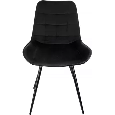 Стул для дома Бюрократ CH-K2_4 комплект 4шт черный Holland 75 металл черный на ножках (CH-K2_1/HL75_4)