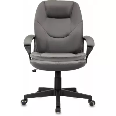 Кресло руководителя Бюрократ CH-668 темно-серый Holland 18 крестов. пластик