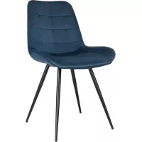 Стул для дома Бюрократ CH-K2 синий Holland 58 металл черный на ножках (CH-K2_1/HL58)