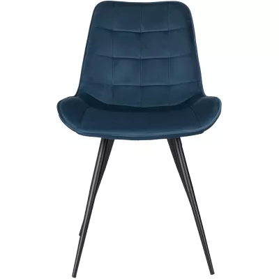 Стул для дома Бюрократ CH-K2 синий Holland 58 металл черный на ножках (CH-K2_1/HL58)