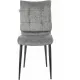 Стул для дома Бюрократ CH-K10 серый Light 19 металл черный на ножках (CH-K10_1/LT19)