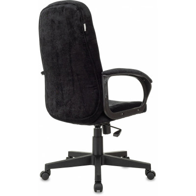 Кресло руководителя Бюрократ CH 002 Fabric черный Light-20 крестов. пластик