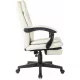 Кресло руководителя Бюрократ CH-868N-BF слоновая кость экокожа крестов. пластик подст.для ног