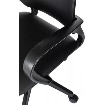 Кресло Бюрократ CH-695N черный экокожа крестов. пластик