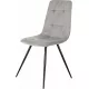 Стул для дома Бюрократ CH-K1_4 комплект 4шт св.серый Holland 09 металл черный на ножках (CH-K1_1/HL09_4)