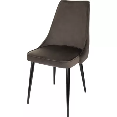 Стул для дома Бюрократ CH-K4 коричневый Holland 74 металл черный на ножках (CH-K4_1/HL74)