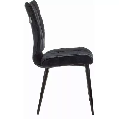 Стул для дома Бюрократ CH-K10 черный Light 20 металл черный на ножках (CH-K10_1/LT20)