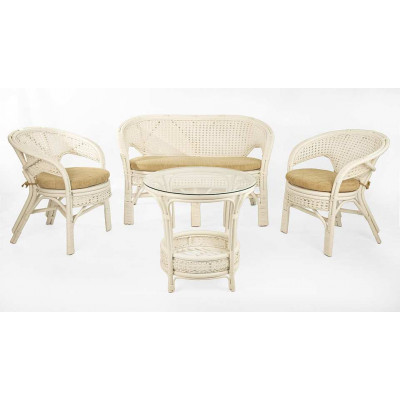 Комплект Пеланги для террасы с диваном и круглым столом