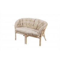 Диван Багама с полной светлой подушкой