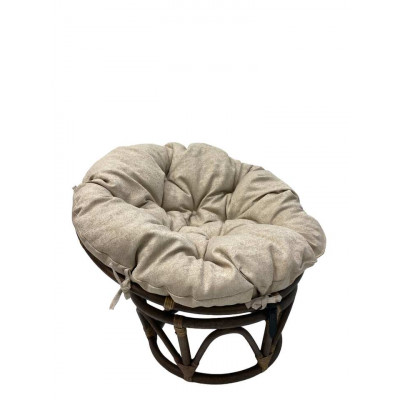 Кресло папасан-мини для детей с бежевой подушкой