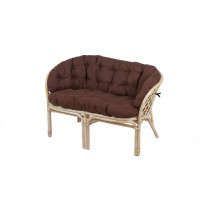 Диван Багама с полной коричневой подушкой