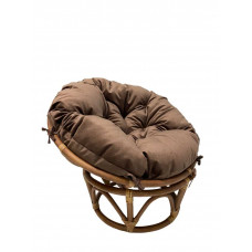 Кресло папасан-мини для детей с коричневой подушкой