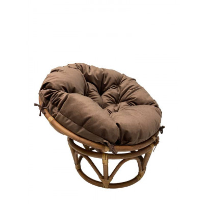 Кресло папасан-мини для детей с коричневой подушкой
