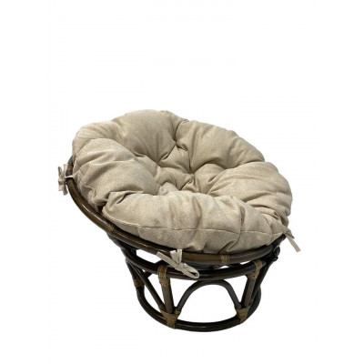Кресло папасан-мини для детей с коричневой подушкой