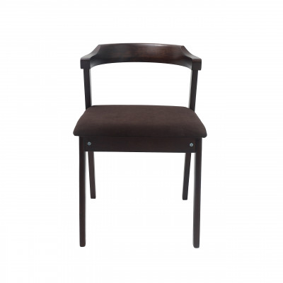 Стул деревянный Штаер, темно-коричневый
