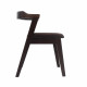 Стул деревянный Штаер, темно-коричневый