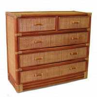 Комод из ротанга 08/45