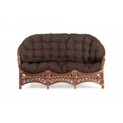 Диван плетеный 3-местный Черчилль