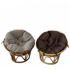 Кресло Папасан из ротанга для детей