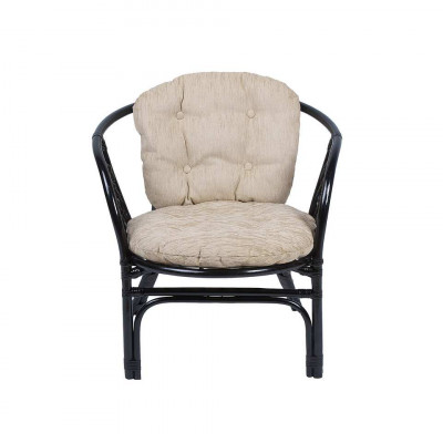 Кресло Багама с простой светлой подушкой